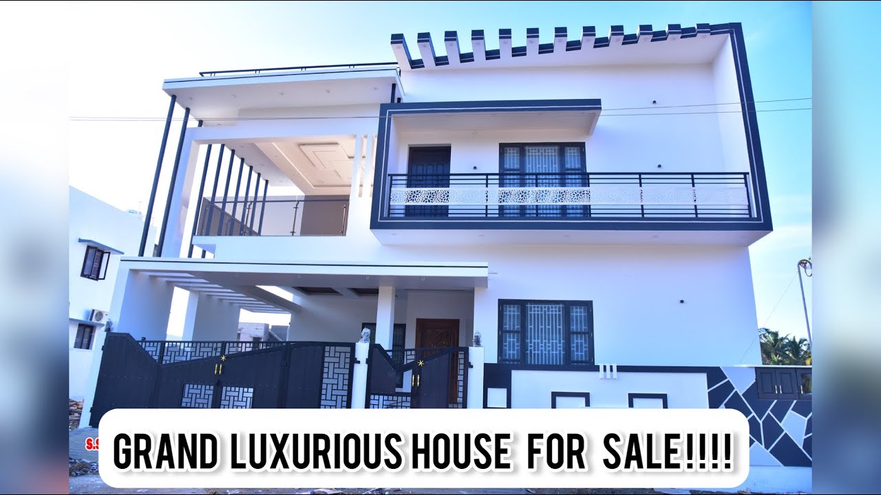 Grand and Luxurious house for sale in nagercoil | DTCP approved bungalow for sale in nagercoil