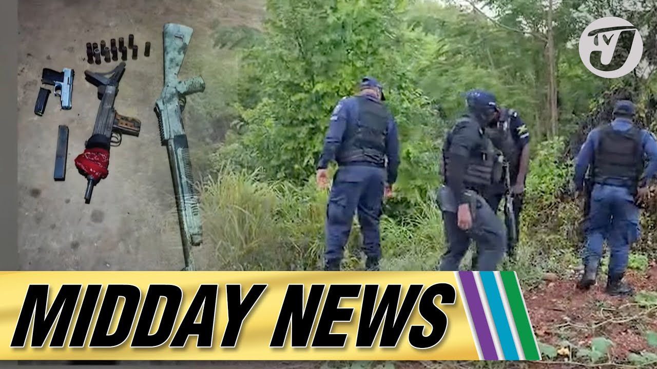 6 Arrested, Illegal Firearms Seized | New Prison to be Built in Jamaica #tvjmiddaynews