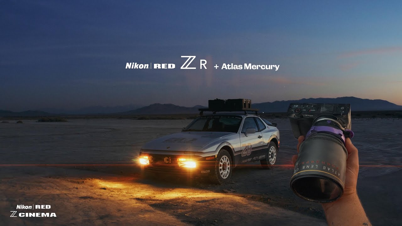 Nikon ZR + Atlas Mercury 36mm: Safari Porsche 944 (R3D 6K Raw)