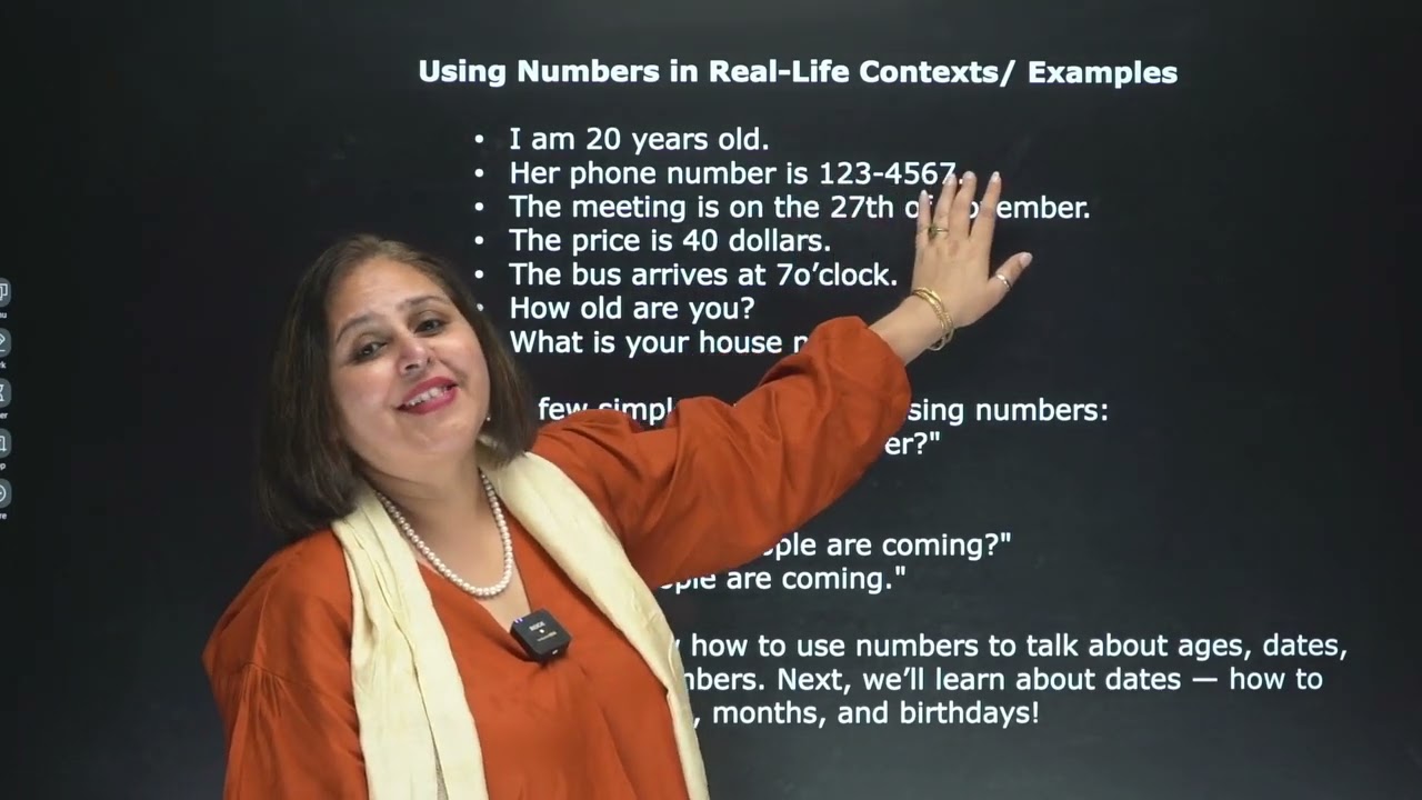 B6: Asking About Time Expressions, Dates, Numbers