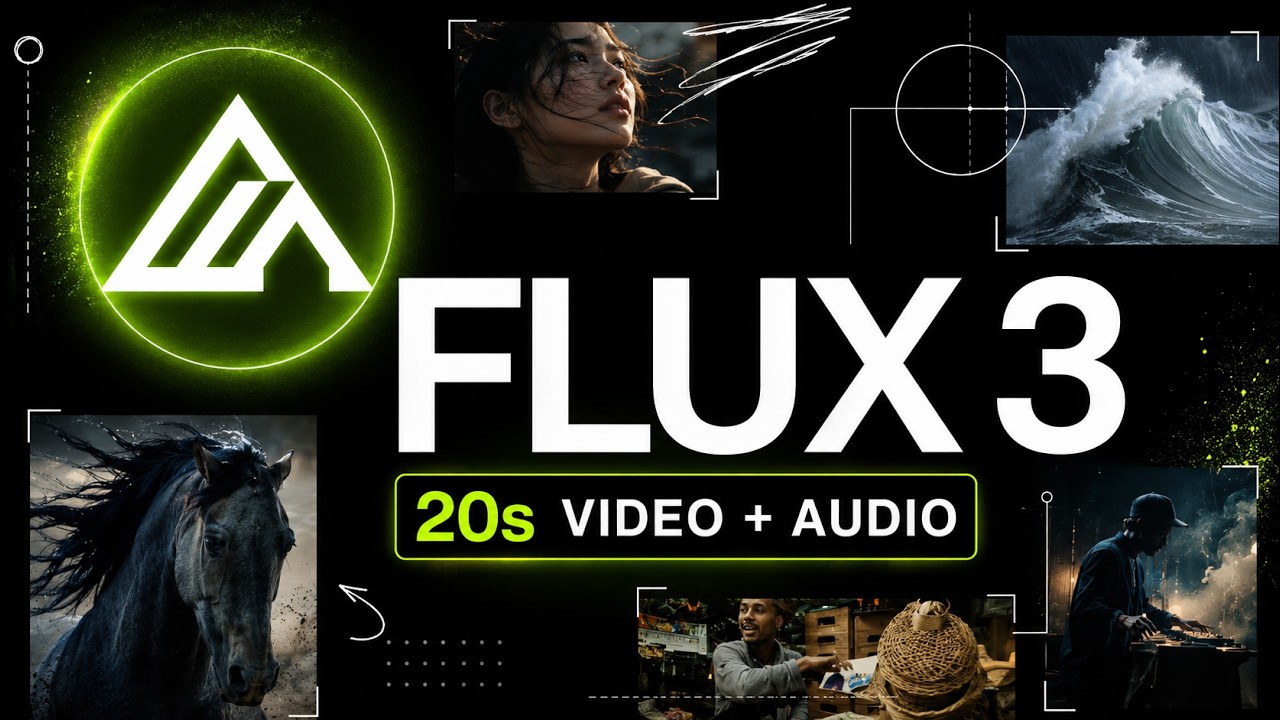 Представляем FLUX 3 | Как бесплатно создавать видео с помощью FLUX 3?
