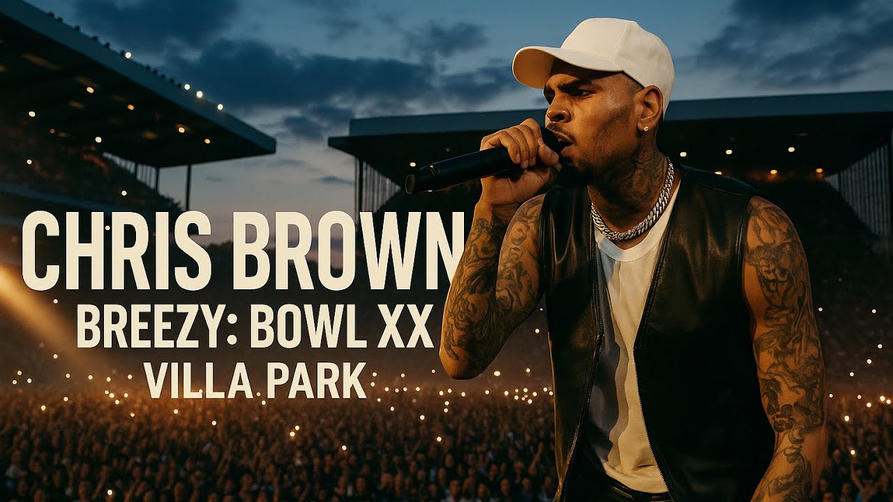 Chris Brown STUNS Villa Park – Breezy: Bowl XX Concert Experience!