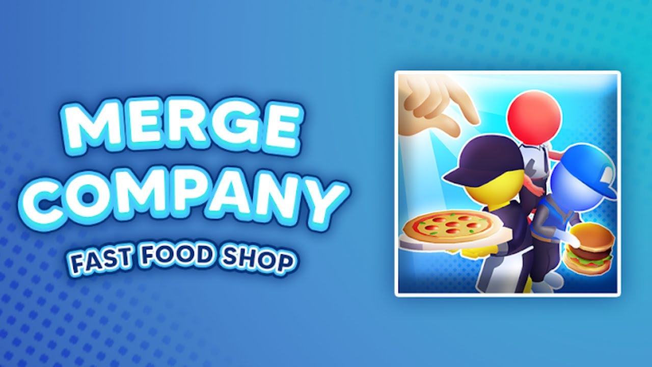 Merge Company : Fast Food Shop Game Gameplay Android