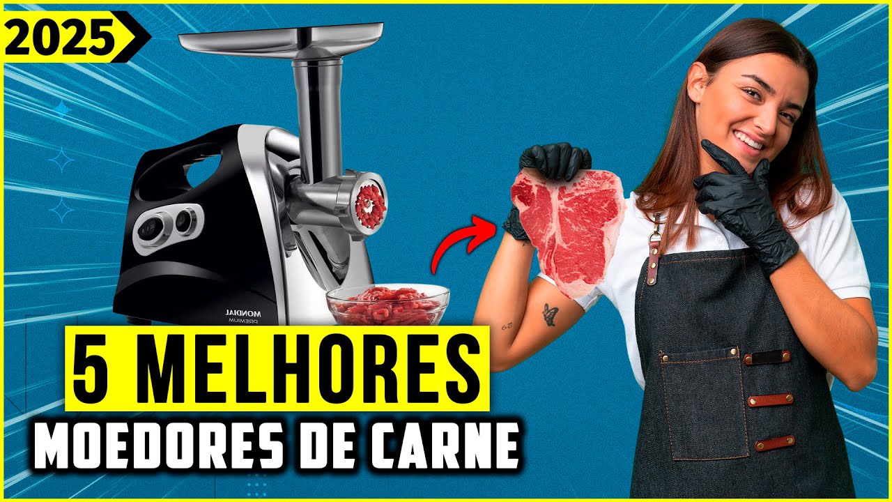Os 5 Melhores Moedor De Carne/ Máquina De Moer Carne Em 2025!