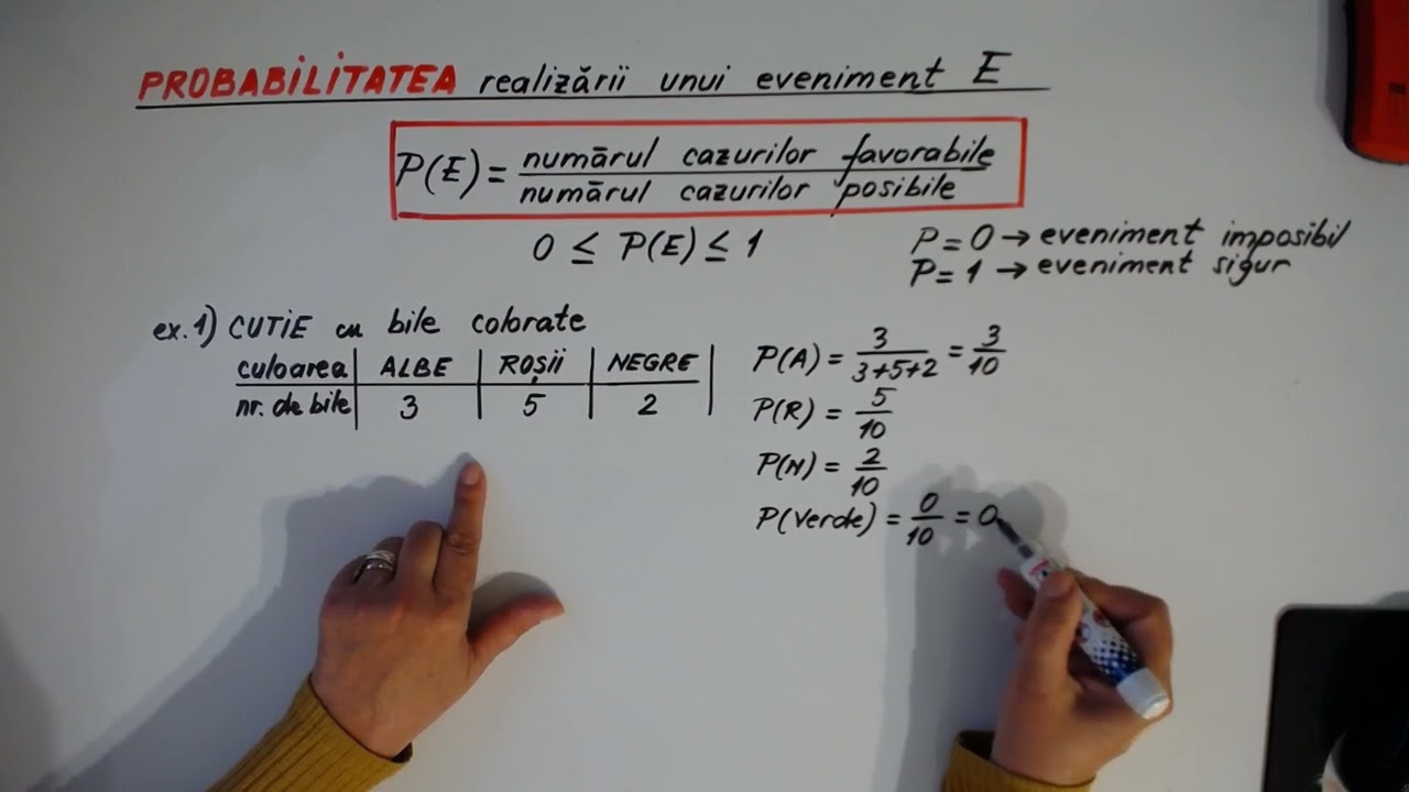 mm5m.46  PROBABILITATEA realizarii unui eveniment