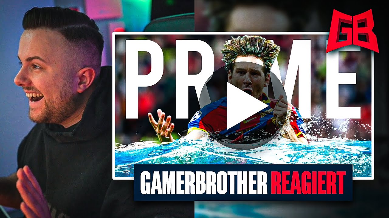 Der BESTE SPIELER ALLERZEITEN? 😱👑 GamerBrother REAGIERT auf PRIME MESSI 😍🇦🇷