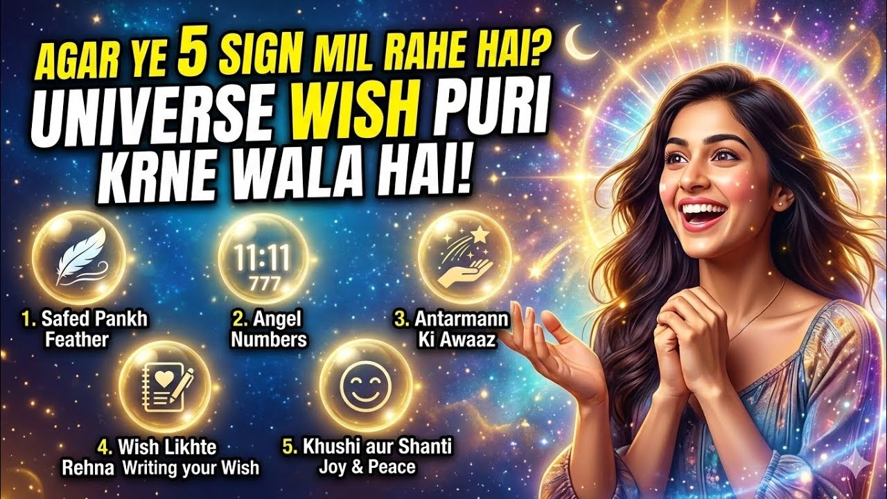 अगर आपको भी ये 5 Signs मिल रहे हैं तो Universe आपको Signal दे रहा है