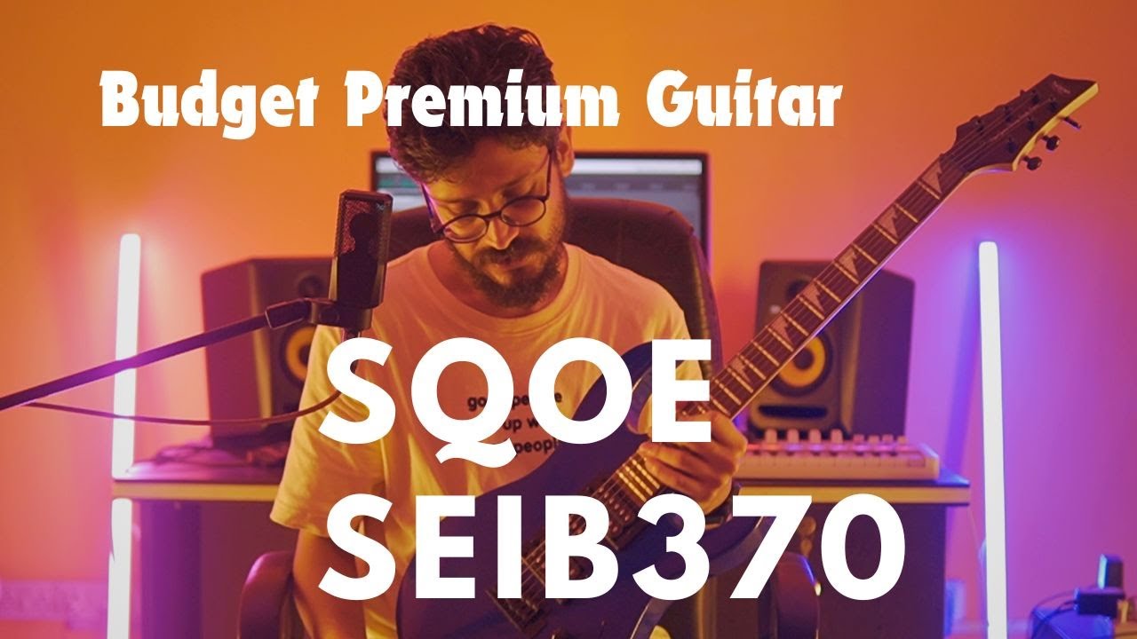 Premium Affordable Electric Guitar | SQOE SEIB 370 Review | Mr. Mitter