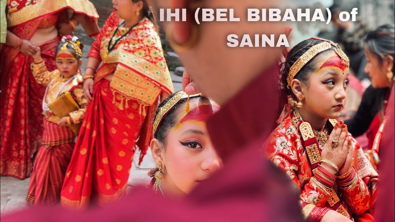 Ihi (Bel Bibaha) Ceremony of Saina 