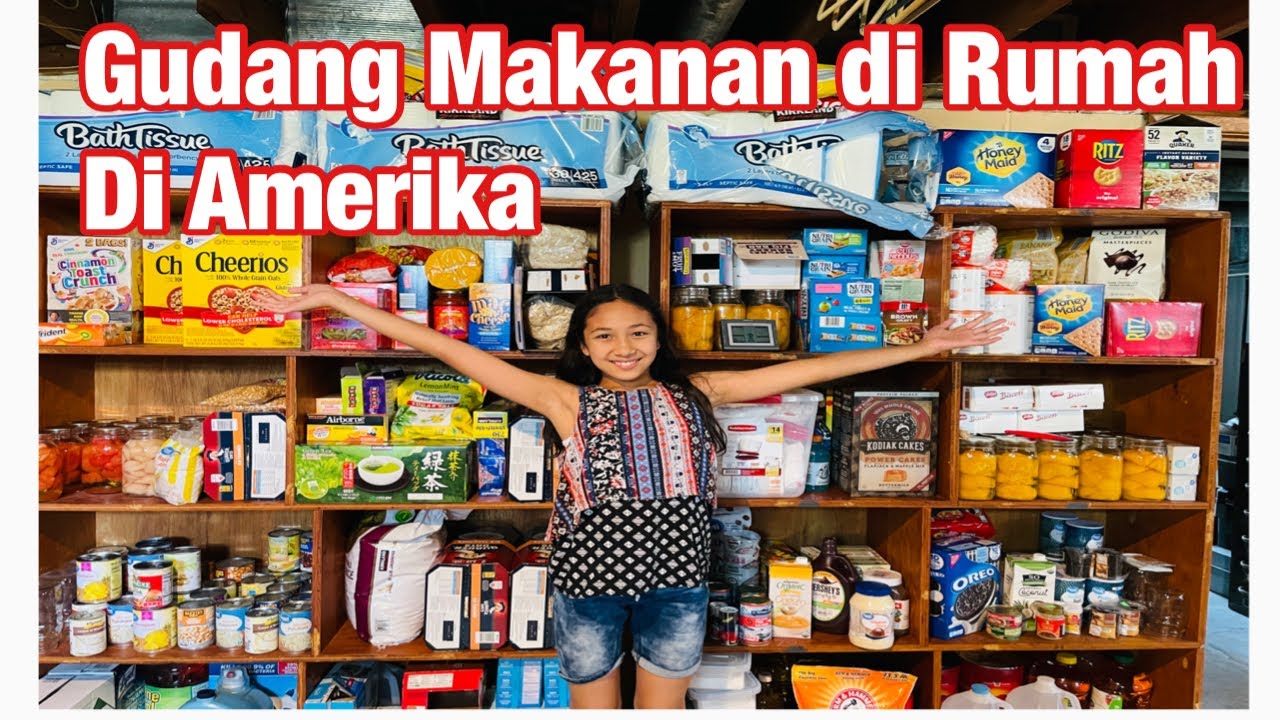 TOUR GUDANG MAKANAN KELUARGA INDO US 🤩