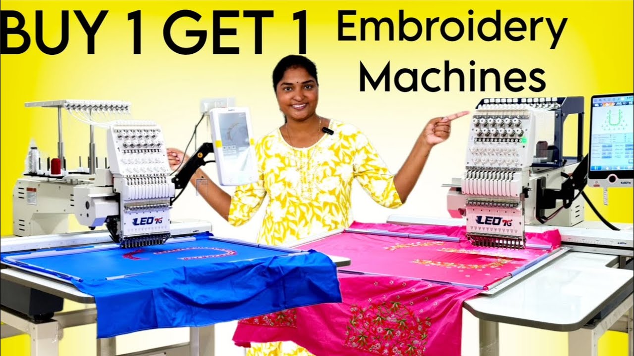 Guntur Computer Embroidery Machines | Buy 1 get 1 