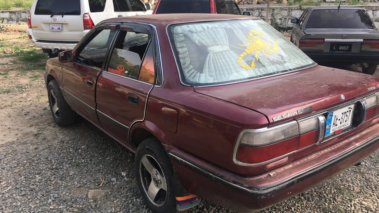 corolla 88 || non custom paid || low price || disel