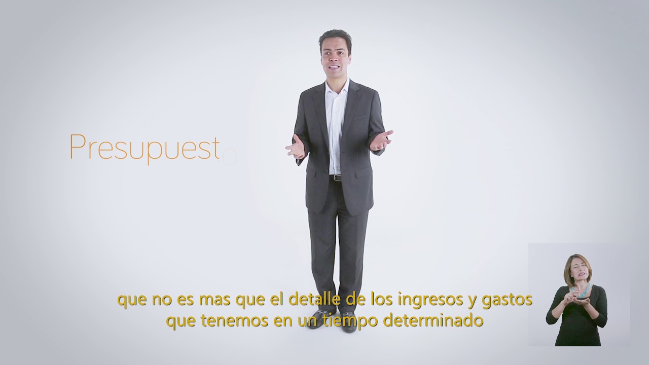 02.  ¿Para qué sirve un presupuesto?