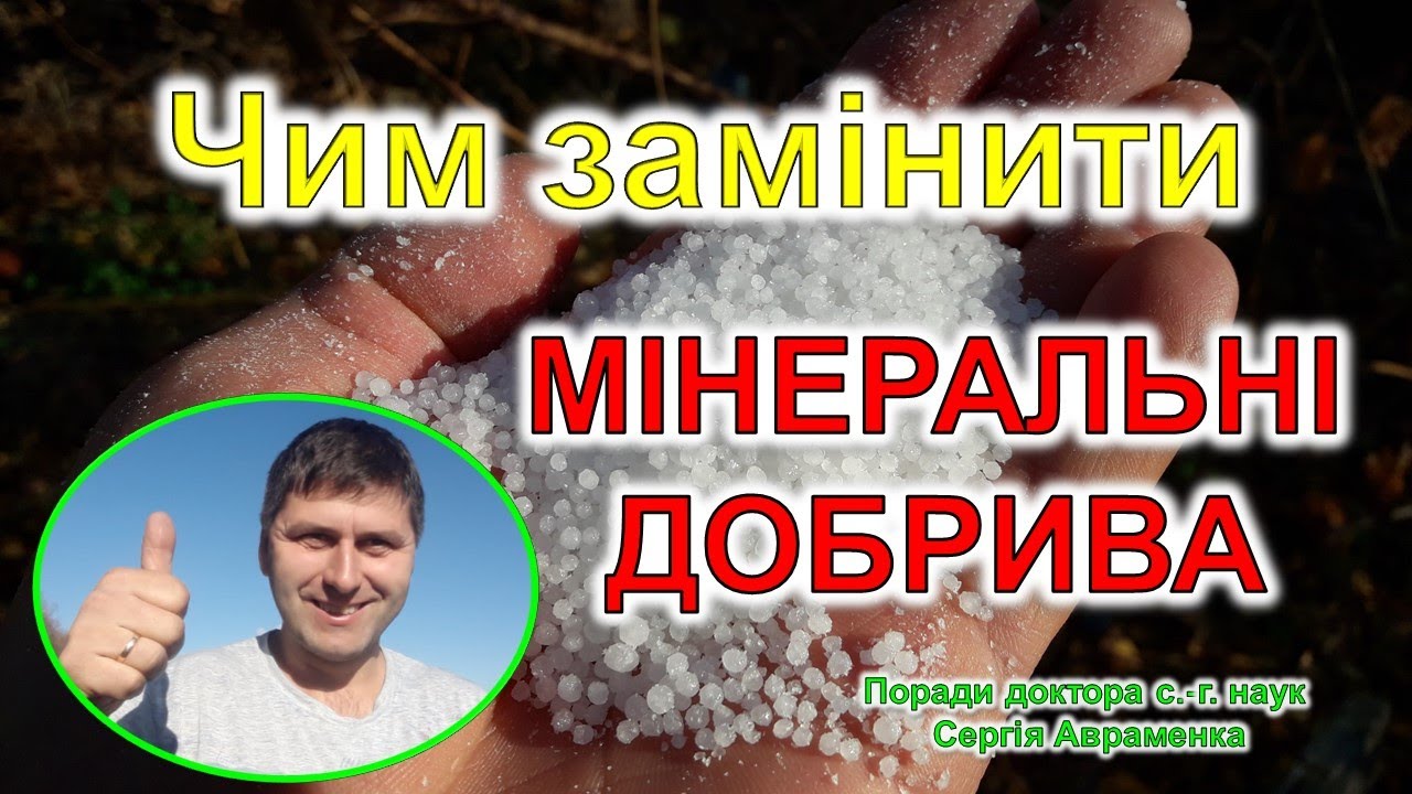 Чим замінити мінеральні добрива