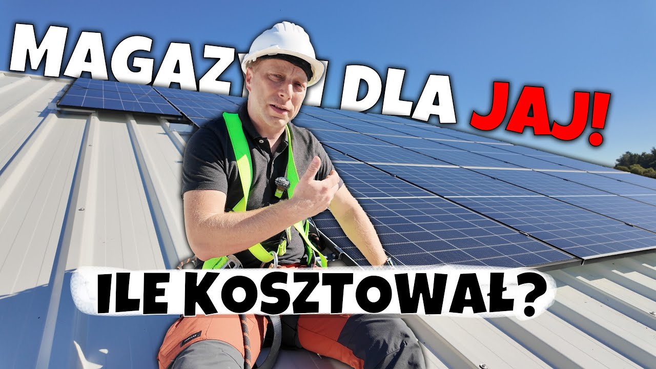 🥚FOTOWOLTAIKA + MAGAZYN ENERGII DLA HALI Z JAJAMI 🥚⚡