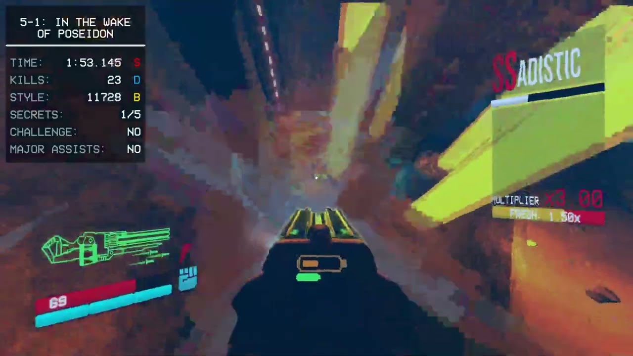 Ultrakill : 5-1 P Rank Clear