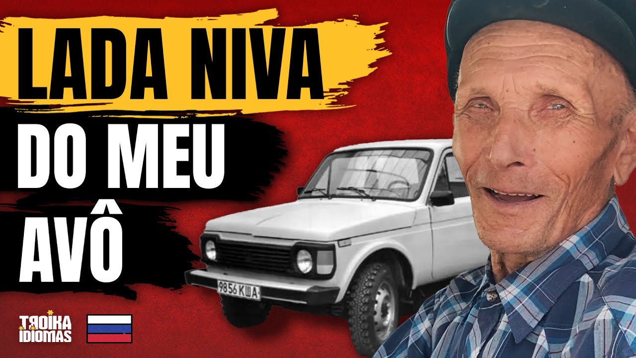 O LADA NIVA do meu Avô RUSSO de Verdade - O Jipe Russo da União Soviética