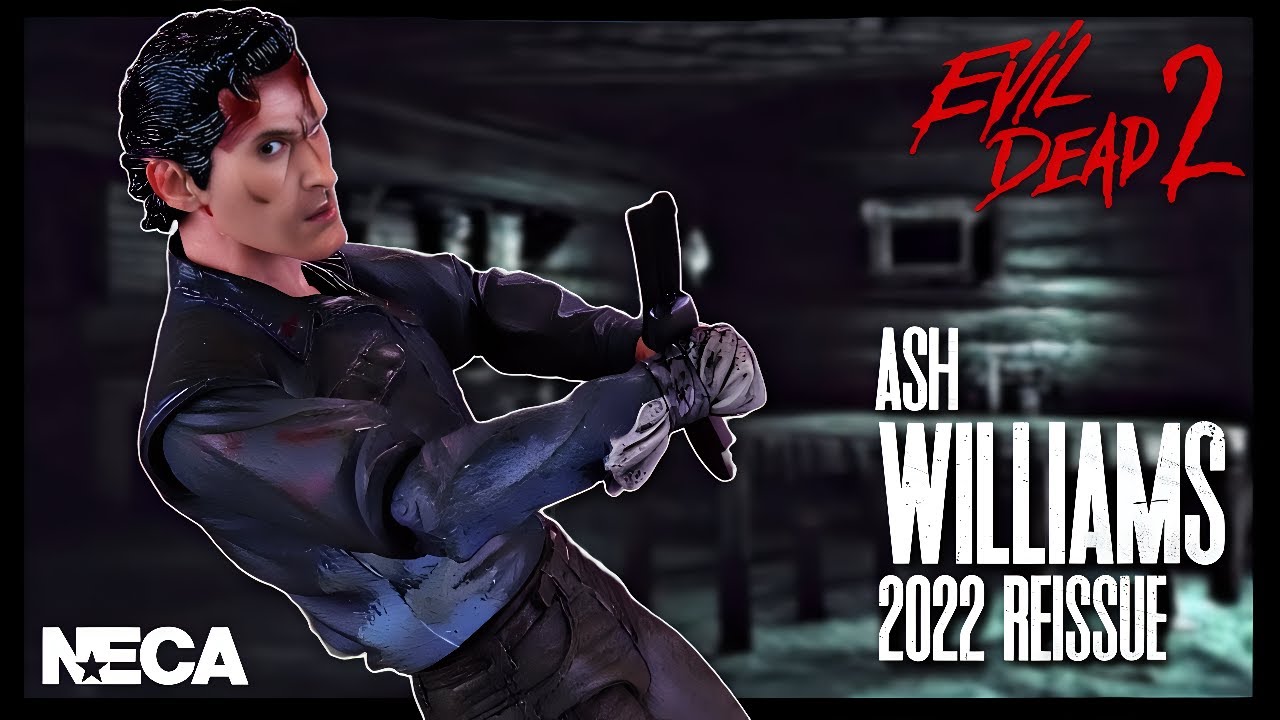 NECA Evil Dead 2 Ultimate Ash Williams Figure 2022 Reissue 