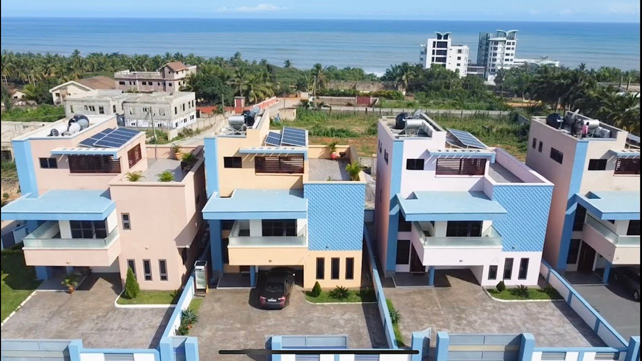 House Tour 30: Magnificent SEA VIEW furnished 4bedroom house at Kokrobite - Accra
