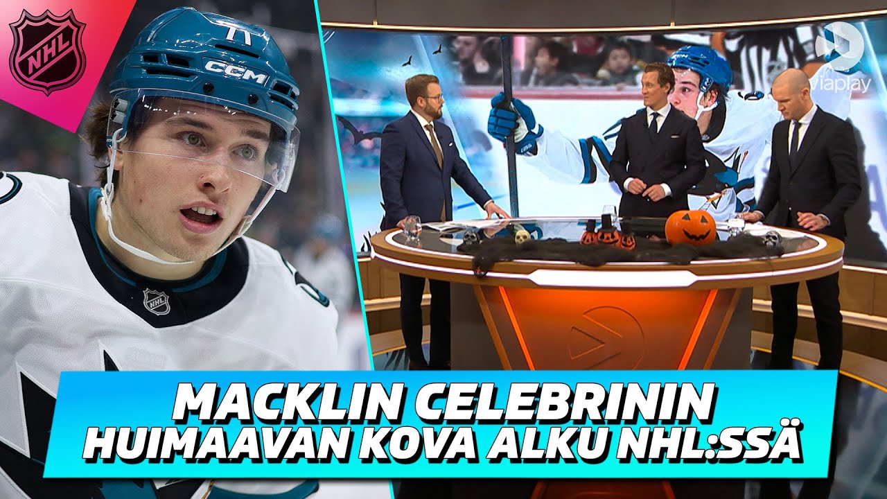 Macklin Celebrinin huimaavan kova alku NHL:ss&auml;