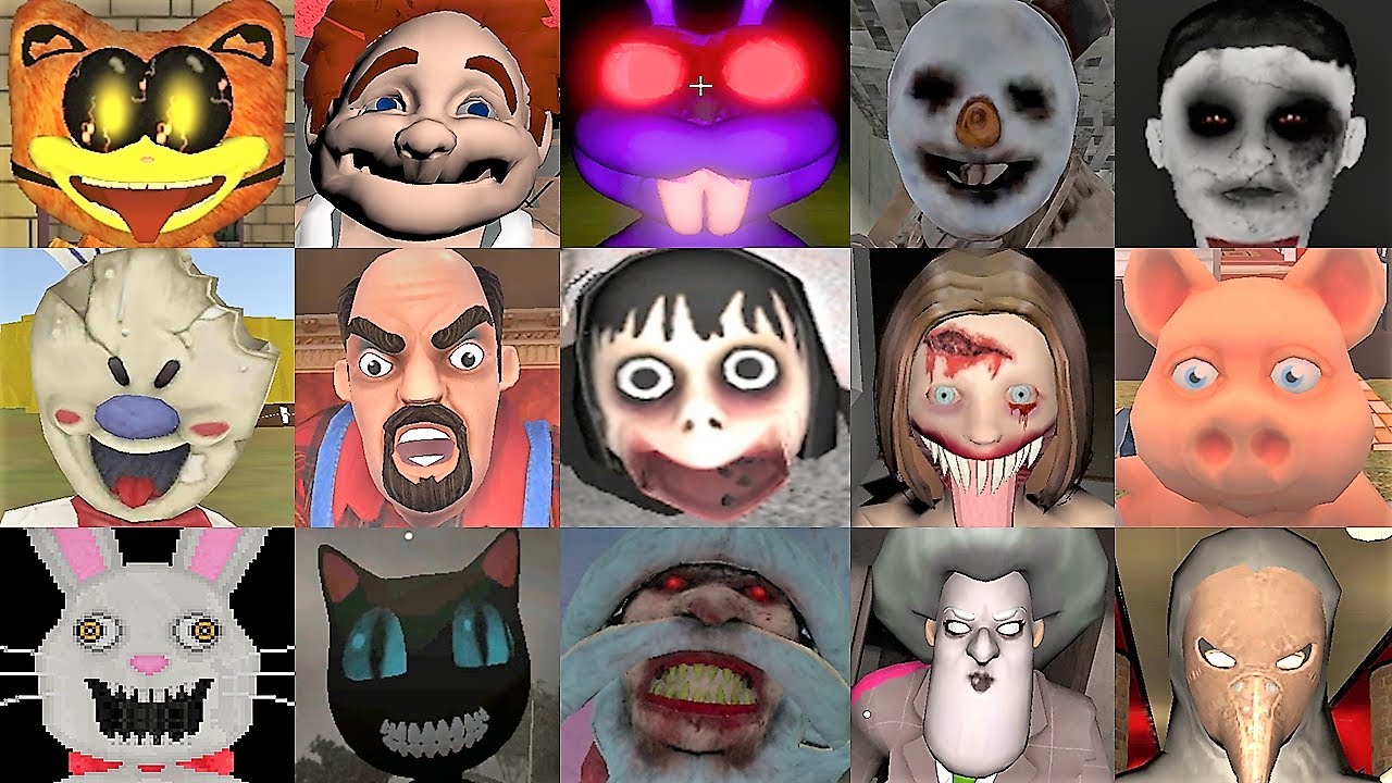 Caught Battle #27 | The Twins Smiling-X Zero Teddy Freddy Scary Stranger 3D Dark Riddle Piggy 2 & +