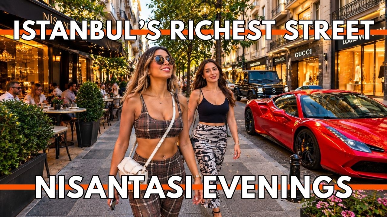 ISTANBUL NIŞANTAŞI 2026 4K WALKING TOUR | Luxury Streets, Designer Shops & Cafes