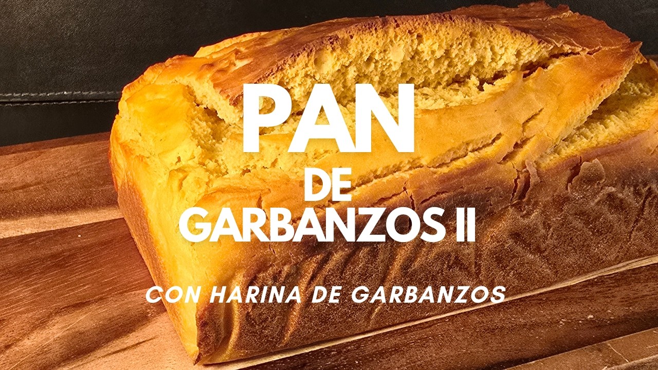 Este Pan Casero de Harina de Garbanzos te Dejará Sin Palabras!