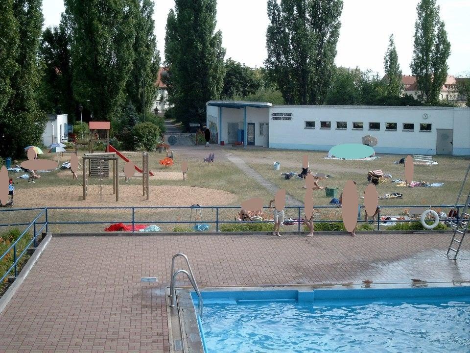 Halle Saale AMMI - ein Freibad 