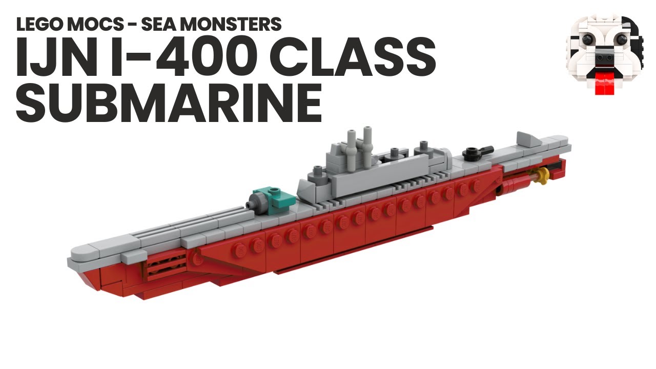 LEGO IJN I-400 Submarine MOC