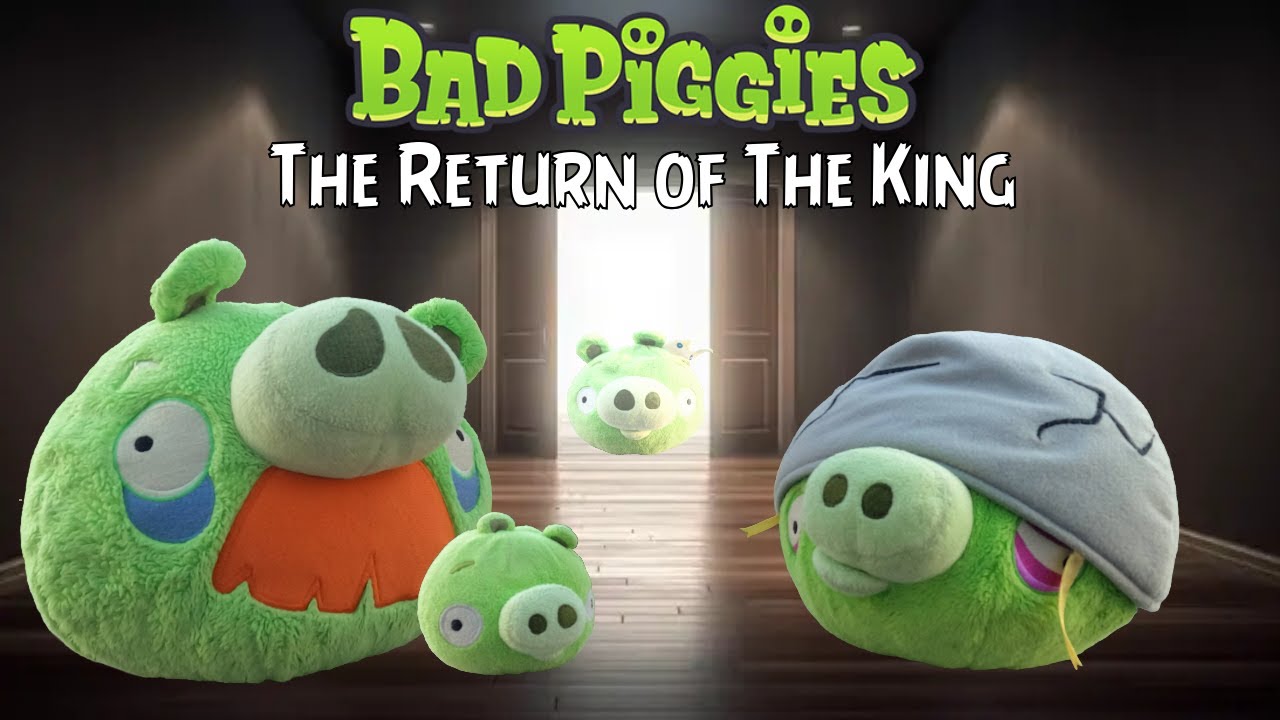 Плюшевая игрушка Bad Piggies - Возвращение короля