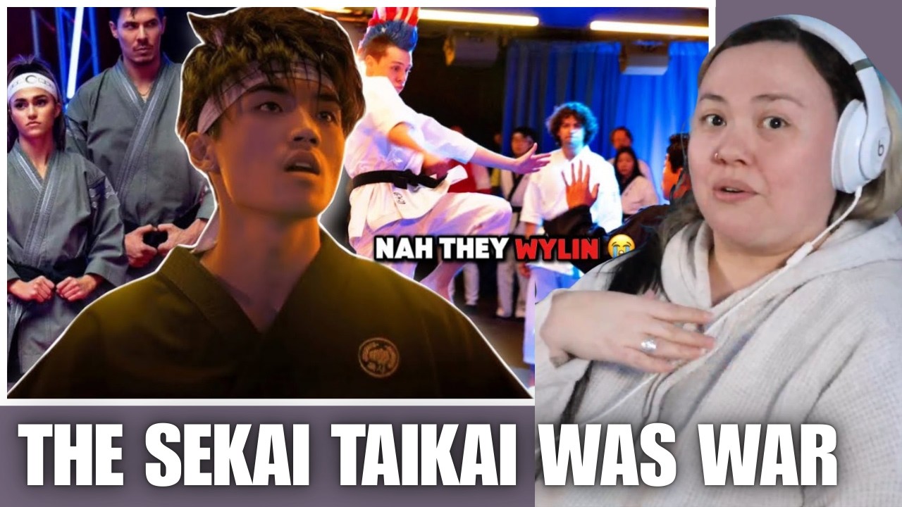 OtakuCouple Reacts: COBRA KAI’S SEKAI TAIKAI WAS WAR (Zephfire)
