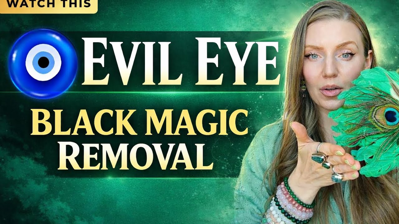 Remove Evil Eye, Curses & Black Magic 🧿✨| Powerful Energy Clearing