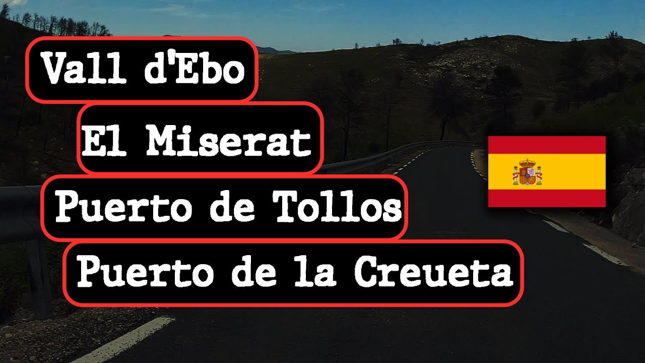 #160 From Calpe to La Vall d'Ebo, El Miserat, Puerto de Tollos and Puerto de la Creueta, Spain 2025