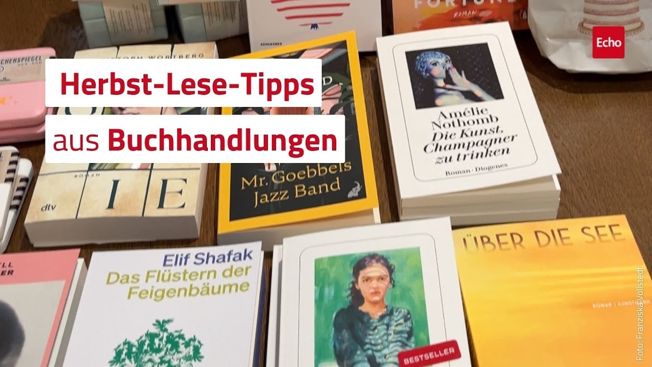 Lesetipps f&uuml;r den Herbst aus Darmst&auml;dter Buchhandlungen
