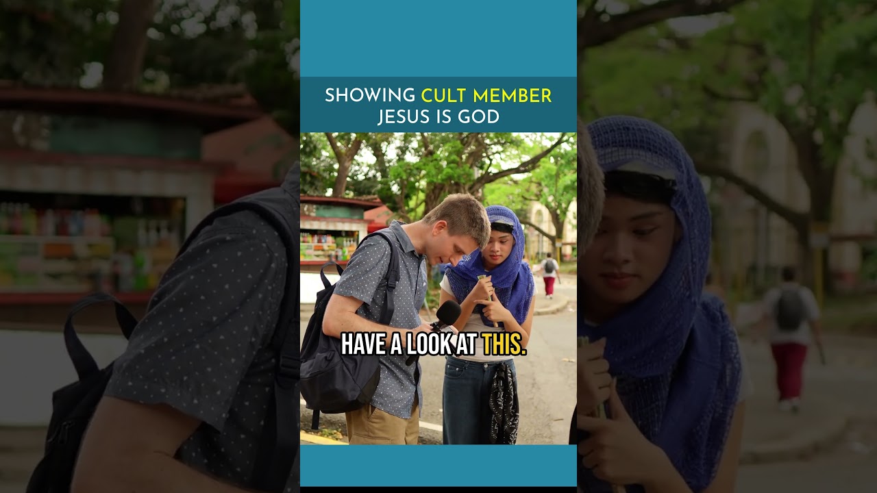 Showing Cult Member Jesus is God
