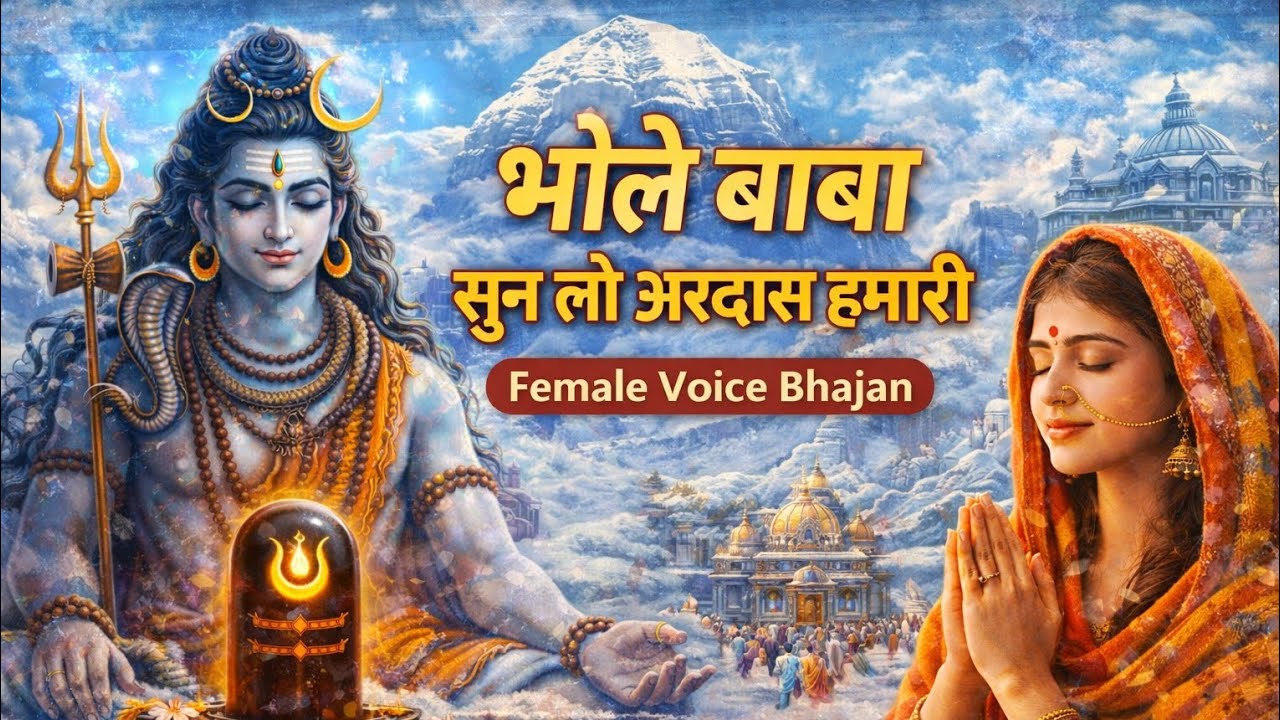 भोले बाबा सुन लो अरदास हमारी | Old Style Shiv Bhajan | Female Voice | Traditional Bhajan