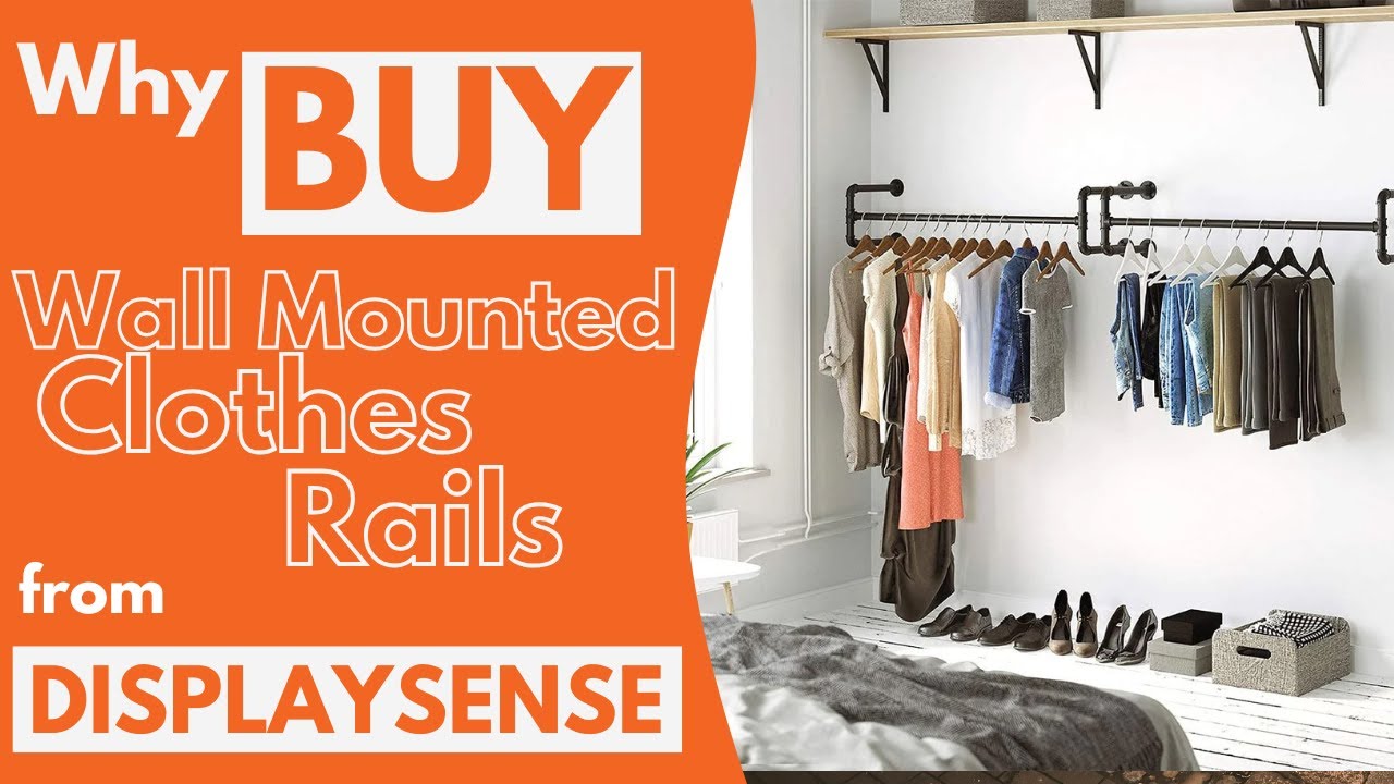 Wall Mounted Clothes Rail | Top Features & Benefits from Displaysense