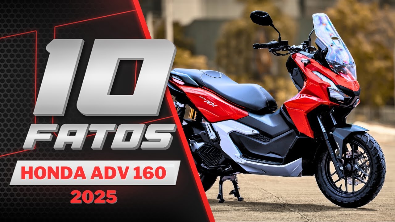 NOVA HONDA ADV 160 2025: Pre&ccedil;o e 10 Fatos Honda ADV 2025