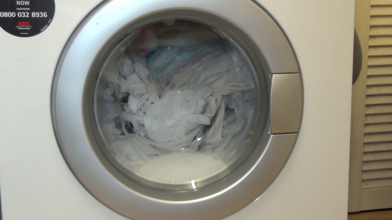 AEG L88810W : Cotton : Suds lock wash inter spin 850rpm (Pt 11/17)