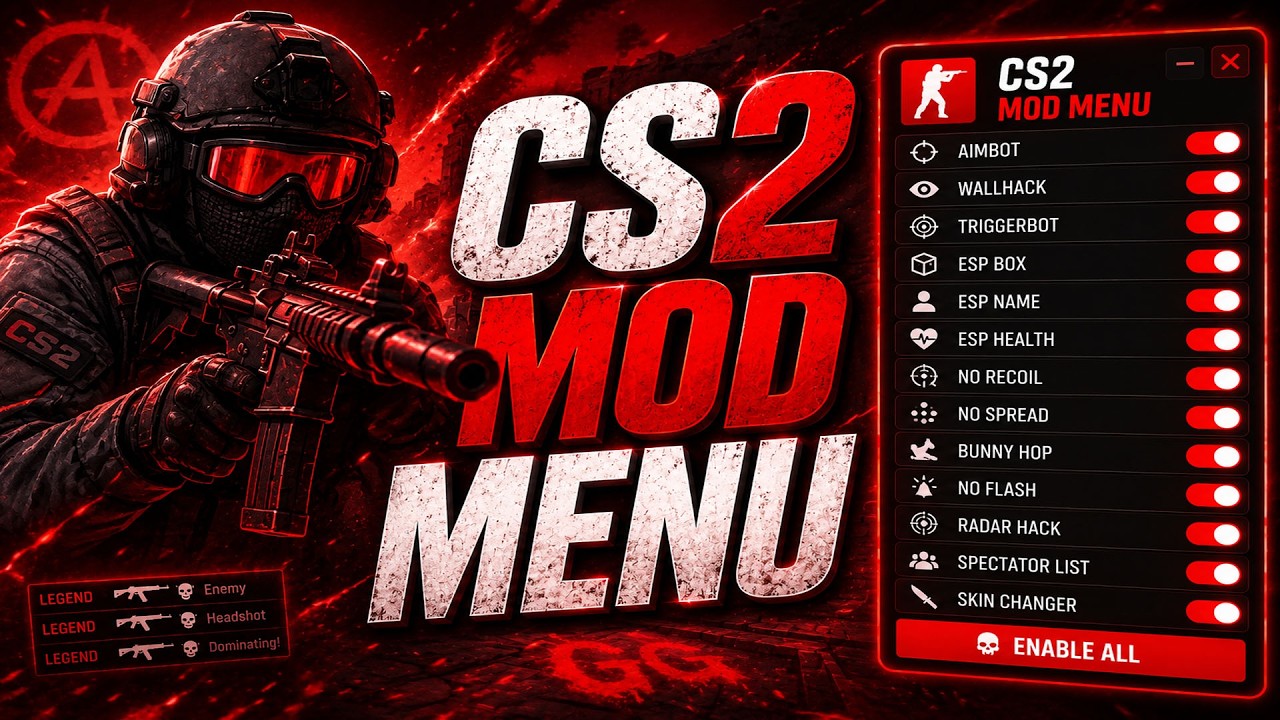 [NEW 2026] Counter Strike 2 Cheat - Download INSANE FREE CS2 Cheats - Undetected 2026