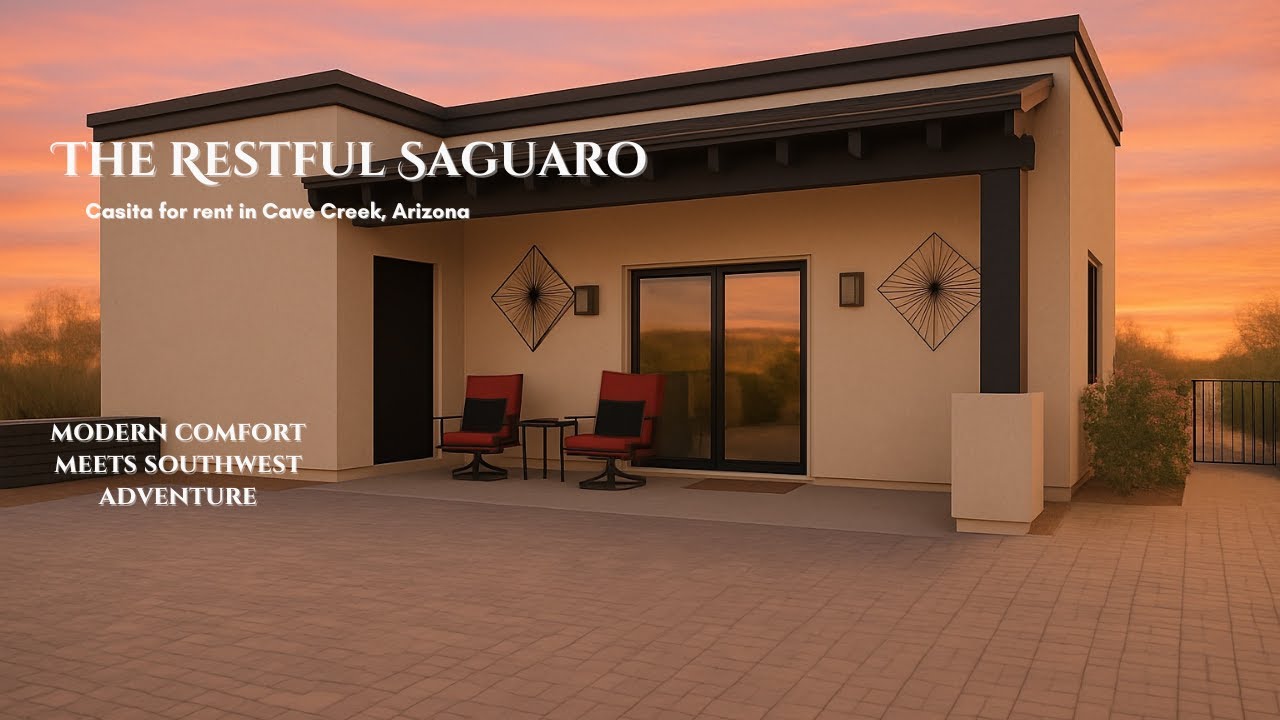Video Tour Restful Saguaro Casita in Cave Creek, Arizona