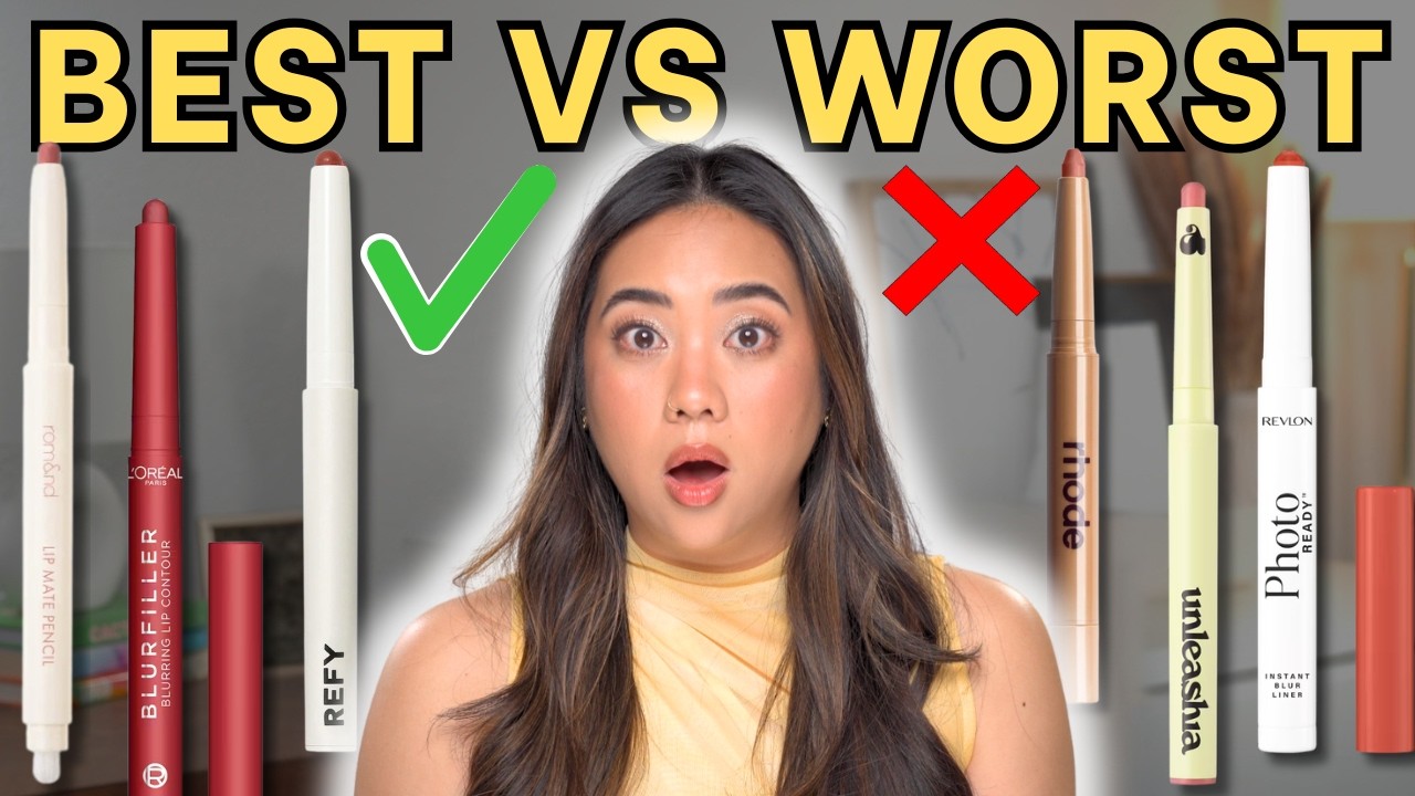I tested EVERY blurring lip liner and found the BEST one.