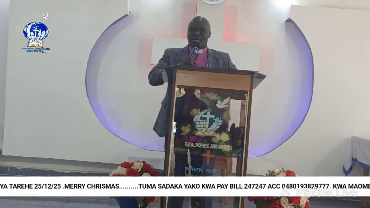KARIBU KATIKA IBADA YETU YA TAREHE 25/12/2025 MERRY CHRISTMAS