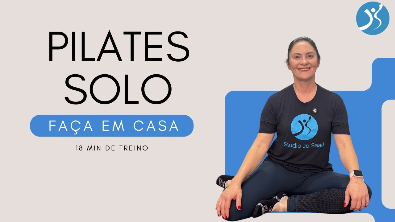 AULA 33 - PILATES SOLO | FAÇA EM CASA