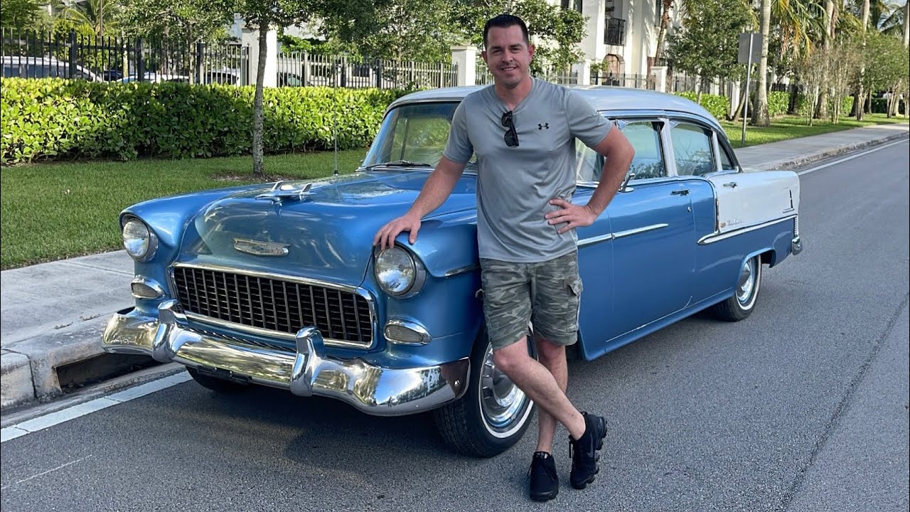 Me compré un 1955 Chevrolet Bel-Air. Ahora si estamos SUPER SUPER BIEN!