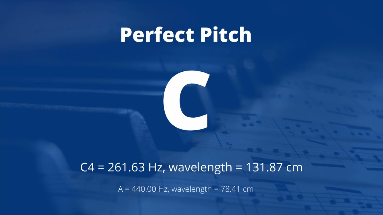 Perfect Pitch Training: C - 440 Hz - Piano Cello & Violin Playing The C Note