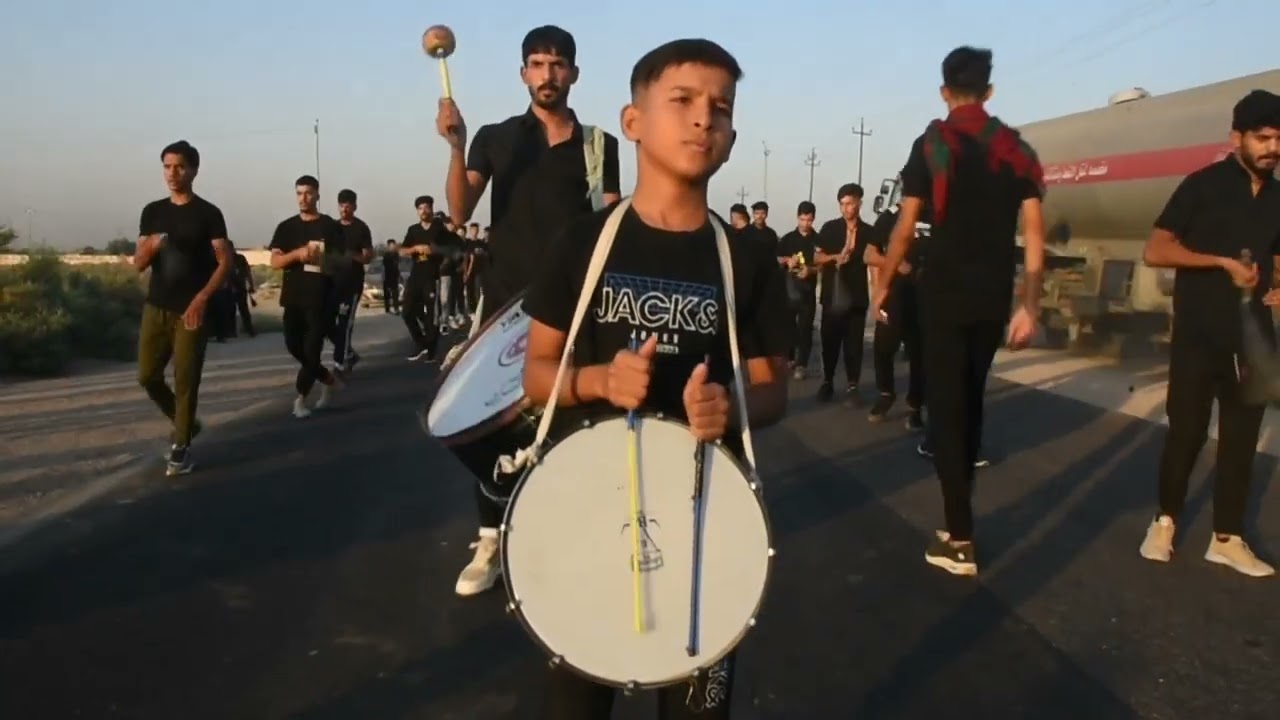 زينب راجعة وغربة الحدو بيها، ملا مجيد الفرطوسي، انطلاقة موكب سيد عيسى من المرقد المبارك. 1446 هـ