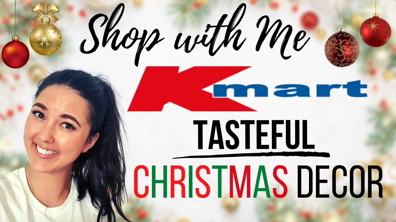 Shop with Me at KMART Australia! | Tasteful KMART Christmas Decor 2022