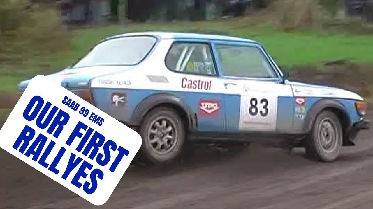 Saab 99 EMS - our first historic rallyes