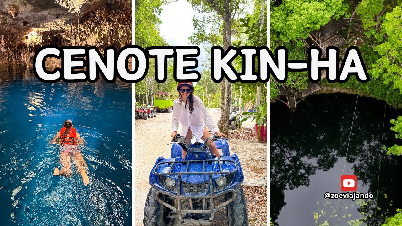Tour de Cenotes en Cancún 🔴 CENOTE KIN-HA, Ruta de los Cenotes | Costos, Actividades, Donde reservar